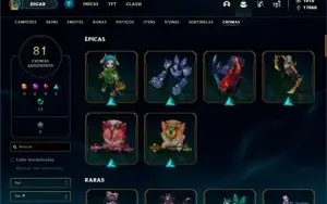 Conta lol top Diamante 2