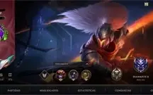 CONTA WILD RIFT 20 SKINS; DIAMANTE TEMPORADA ATUAL; 2 PASSES