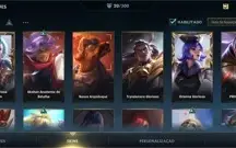 CONTA WILD RIFT 20 SKINS; DIAMANTE TEMPORADA ATUAL; 2 PASSES