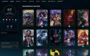 Conta Janna Vitoriosa Kayle Juiza E Mais 3 Skins Ultimates