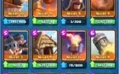 Conta LVL12 3 Cartas lvl Max todas lendárias 4600 troféus