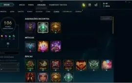CONTA PLATINA IV 118 CAMPEÕES