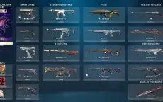 conta de valorant radiante 5 mil reais em skins