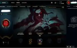 Conta Level 23 com 11 campeões barato