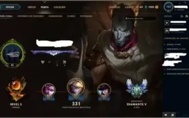 Conta Diamante League Of Legends