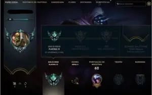 🟢 CONTA SMURF PLATINA 4 🔥 SEASON 10 💎 8K ESSÊNCIAS