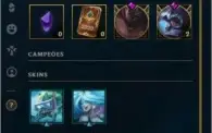 🟢 CONTA SMURF PLATINA 4 🔥 SEASON 10 💎 8K ESSÊNCIAS