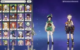 GENSHIN AR42 -HUTAO-NAHIDA-VENTI-ATLAS CELESTI E MUITO MAIS.