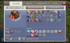 Conta de Clash off Clans cv 9
