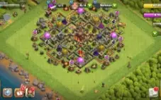 Conta de Clash off Clans cv 9