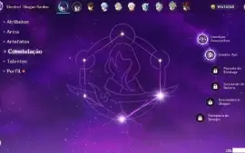 AR60 - 22 5⭐ (Raiden C2 + BiS, Yelan C2 + BiS) - 16 Armas 5⭐