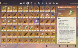 Raiden C2+BIS Nahida Bennett+Falcão Sara+Harpa Celestial