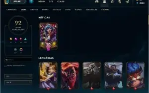 CONTA GOLD III -- 92 SKINS -- S7