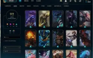 CONTA GOLD III -- 92 SKINS -- S7
