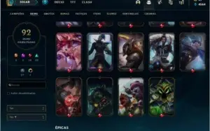CONTA GOLD III -- 92 SKINS -- S7