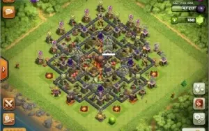 Conta clash of clans cv10 quase full