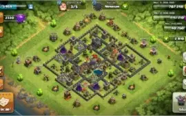 Clash of clans cv 9 quase full