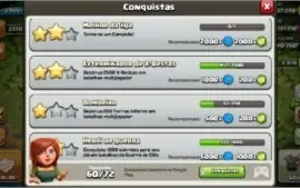 Clash of clans cv 9 quase full