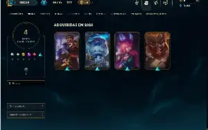 Esmeralda 1 com 40 Champs e 4 Skins