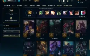 Esmeralda 1 com 40 Champs e 4 Skins