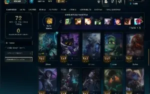 Esmeralda 1 com 40 Champs e 4 Skins