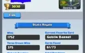 Clash Royale nível 10 de XP+8 lendárias