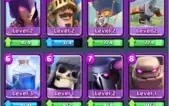 Clash Royale nível 10 de XP+8 lendárias
