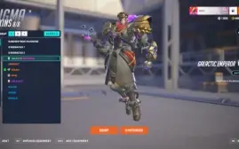 Conta Overwatch Happi Genji Cowboy Bebop Skins 5 Passes