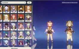 AR 55 Zhongli* Klee* Kokomi* Yoimiya* Qiqi c2 +