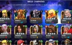 Marvel Torneio de Campeões - Conta