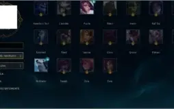 Conta todos os campeões skins rara king rammus kayle juiza