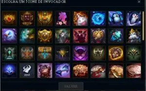 Conta todos os campeões skins rara king rammus kayle juiza