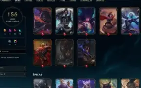156 skins, 7980 de RP e os 2 passes do mundial.