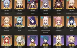 A conta mais bonita do Site - Genshin + Honkai | HuTao c4 ++