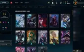 Conta League of Legends Diamante 5 (Borda de Diamante 3)