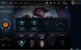 Conta League of Legends Diamante 5 (Borda de Diamante 3)