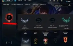 Conta de LoL Nv298 Unranked