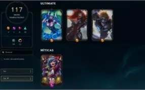 Conta de LoL Nv298 Unranked