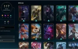 Conta de LoL Nv298 Unranked
