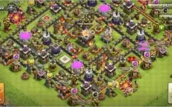 Clash of clans cv 11 quase full