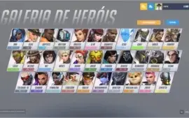 Conta Overwatch com Pink Mercy