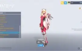 Conta Overwatch com Pink Mercy