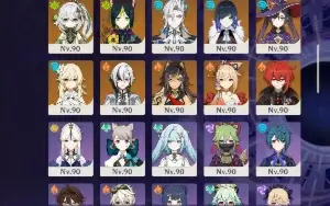 Conta AR 60 com vários personagens t5 e com todos os t4
