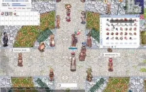 Arqueiro lv30 e Mago lv31 + 250 medicinas/manual + 124diario