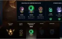 Conta de league of legends