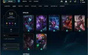 Conta Prata 1 full skins