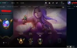 CONTA LOL GOLD