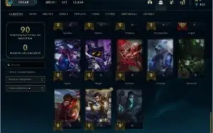 CONTA LOL GOLD