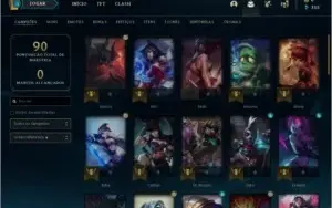 CONTA LOL GOLD
