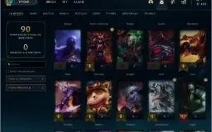 CONTA LOL GOLD